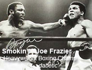 Smokin Joe Frazier boxing world champ